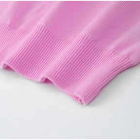 Blusa Tricô bordada com flor - Novidade