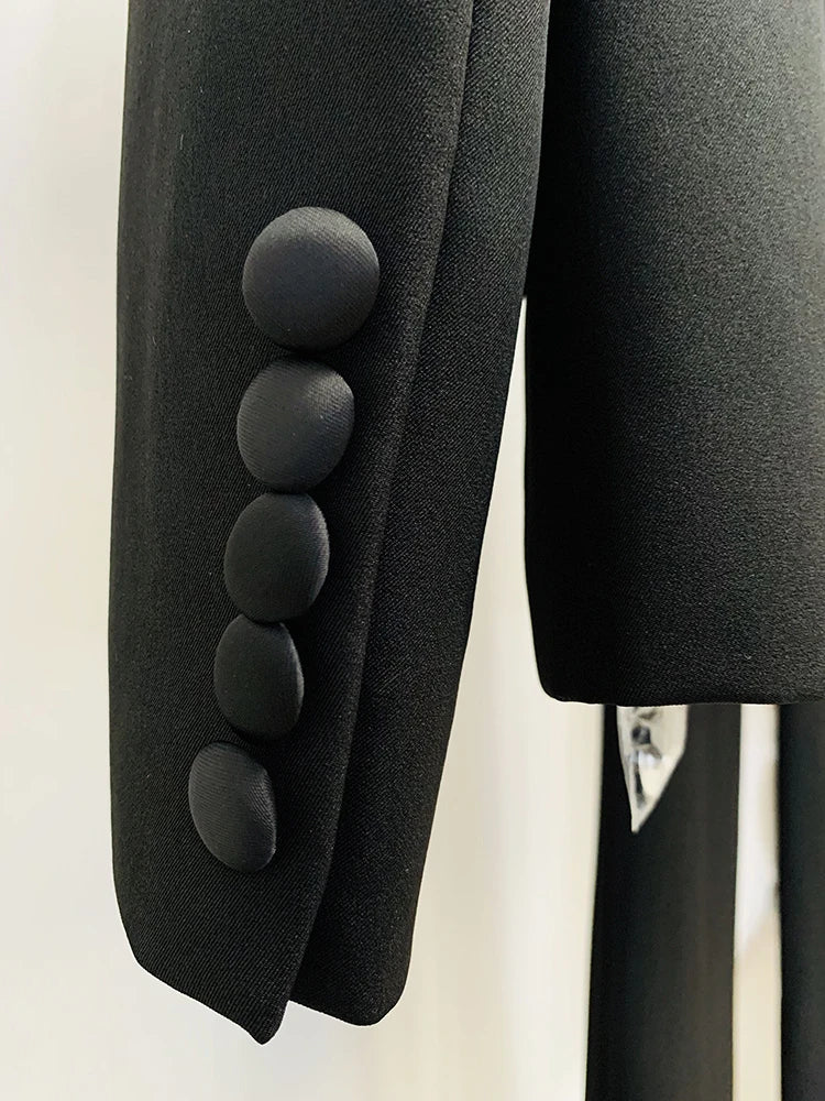 Blazer Bordado com cristais - Alta Costura