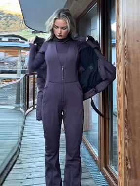 Macacão Térmico sem Manga: Modelagem Ajustada e Proteção de Inverno