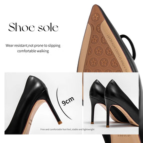 Scarpin CHCH Feminino com Salto Alto e Fivela Metálica – Elegância para Festas e Eventos