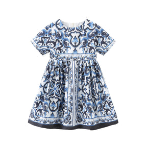 Vestido menina Infantil - Coleção Mae e filha