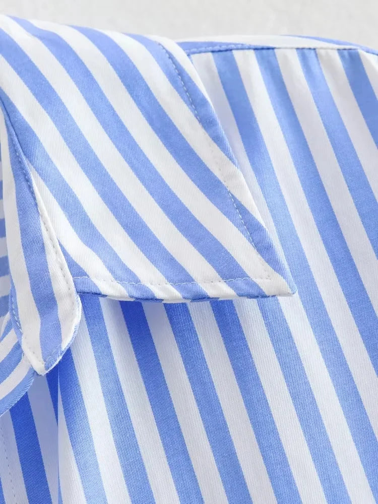 Camisa Listrada atemporal - Estilo e Elegância