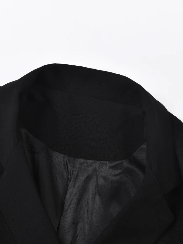 Blazer Bordado a Mão Com Cristais Luxo