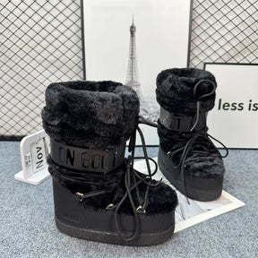 Bota de Inverno Aveludada Antiderrapante- Coleção SKI