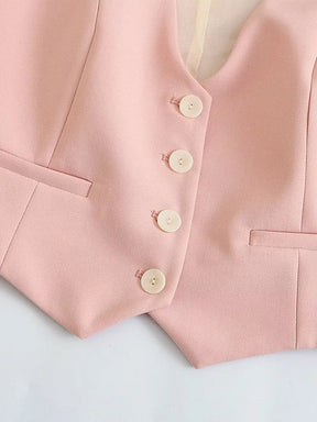 Conjunto Alfaiataria Colete e Calça