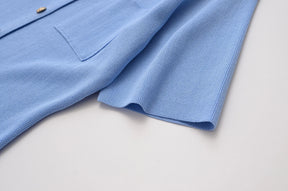 Vestido Com botões elegante