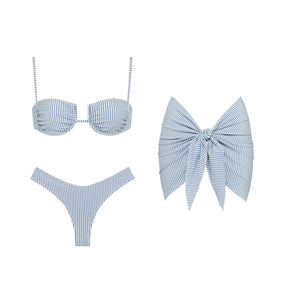 Conjunto Listra com Saída de Praia Transpassada
