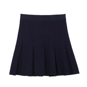 Conjunto Luxo Vermelho em Malha de Alta Densidade – Cardigã e Saia