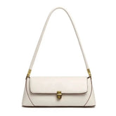 Bolsa de Ombro – Couro Ecológico, Estilo Luxo, Pequena e Elegante, Modelo Underarm/Clutch