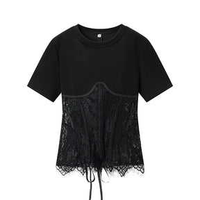 Blusa com Aplicação de Renda