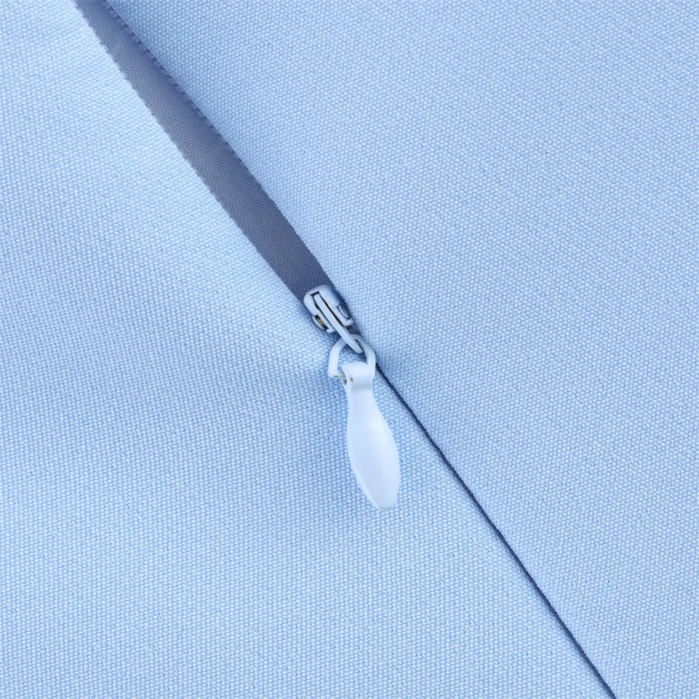 Conjunto Feminino Elegante – Top Tomara-Que-Caia Ajustado + Saia Curta