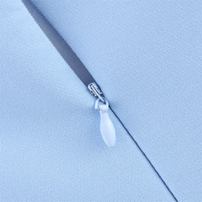 Conjunto Feminino Elegante – Top Tomara-Que-Caia Ajustado + Saia Curta