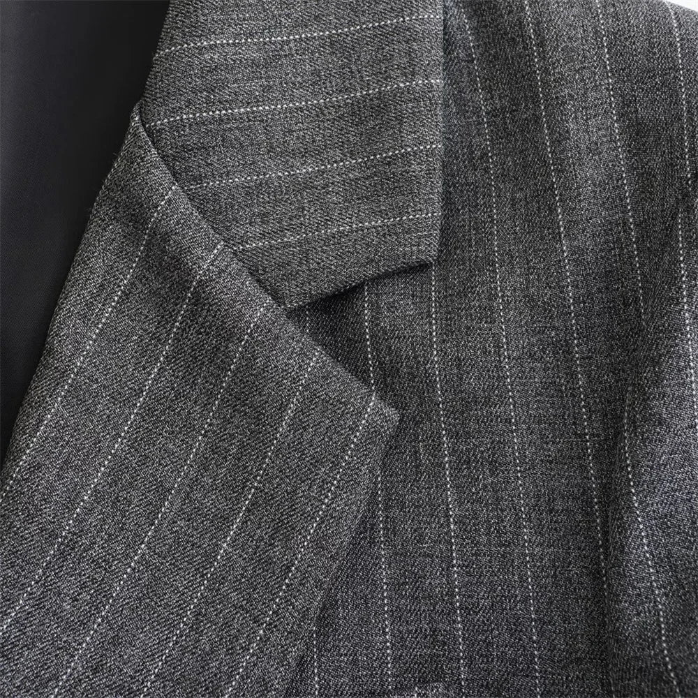 Conjunto Blazer e Saia Alfaiataria - Novidade