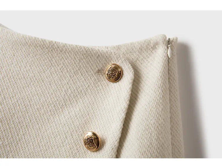 Shorts saia Alfaiataria sofisticado - Novidade