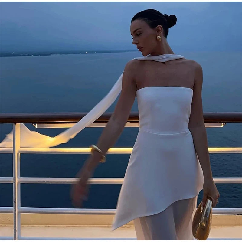 Vestido Longo Tomara que Caia com Fenda – Elegância e Sensualidade na Medida Certa