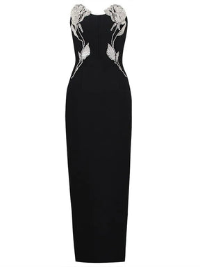 Vestido Bordado á Mão – Estilo e Elegância