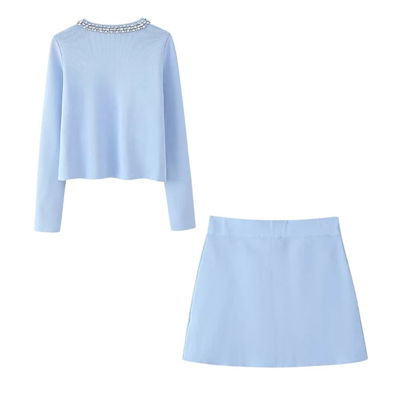 Conjunto tricô de modal - Novidade