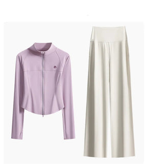 Duo Casual Sofisticado: Conjunto Versátil para Trânsito e Lazer