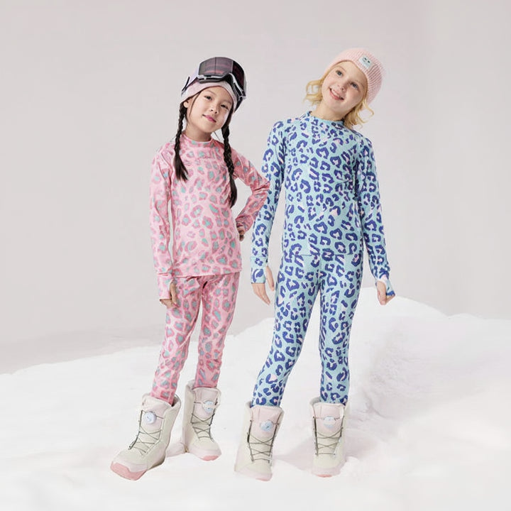 Conjunto Térmico Infantil Ultra Suave: Camada Base de Secagem Rápida