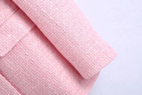 Conjunto Blazer e saia TWEED