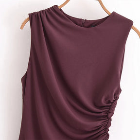 Vestido Sem Mangas Ajuste perfeito ao Corpo – Design Chique e Versátil