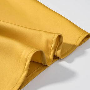 Vestido Longo Elegante com Detalhe de Flor Bordado a Mão