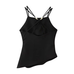 Regata Alcinha Com detalhe nas Costas - Alfaiataria