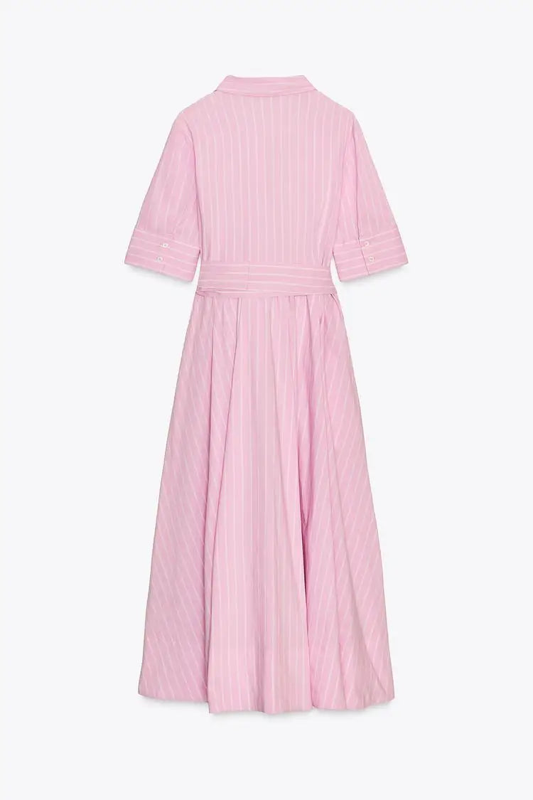 Vestido Belle com Laço na Cintura - Elegância e Sofisticação