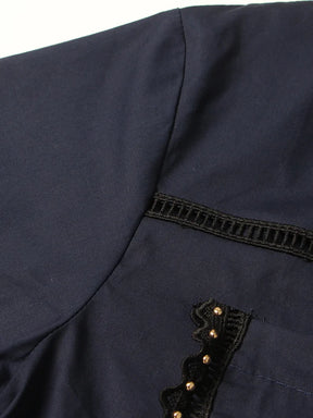 Conjunto Slim de Duas Peças - Detalhes bordados na Renda