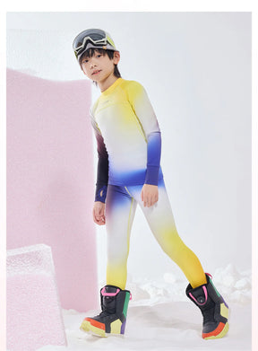 Conjunto Térmico Infantil Ultra Suave: Camada Base de Secagem Rápida