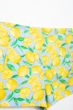 Conjunto Verão – Camisa Estampada com Amarração + Shorts de Cintura Alta