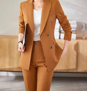 Conjunto Alfaiataria botões duplo elegante