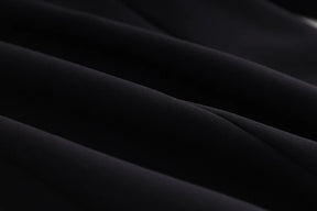 Blazer/Vestido Com bordado em Cristais - Com lapela em cetim