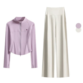 Duo Casual Sofisticado: Conjunto Versátil para Trânsito e Lazer