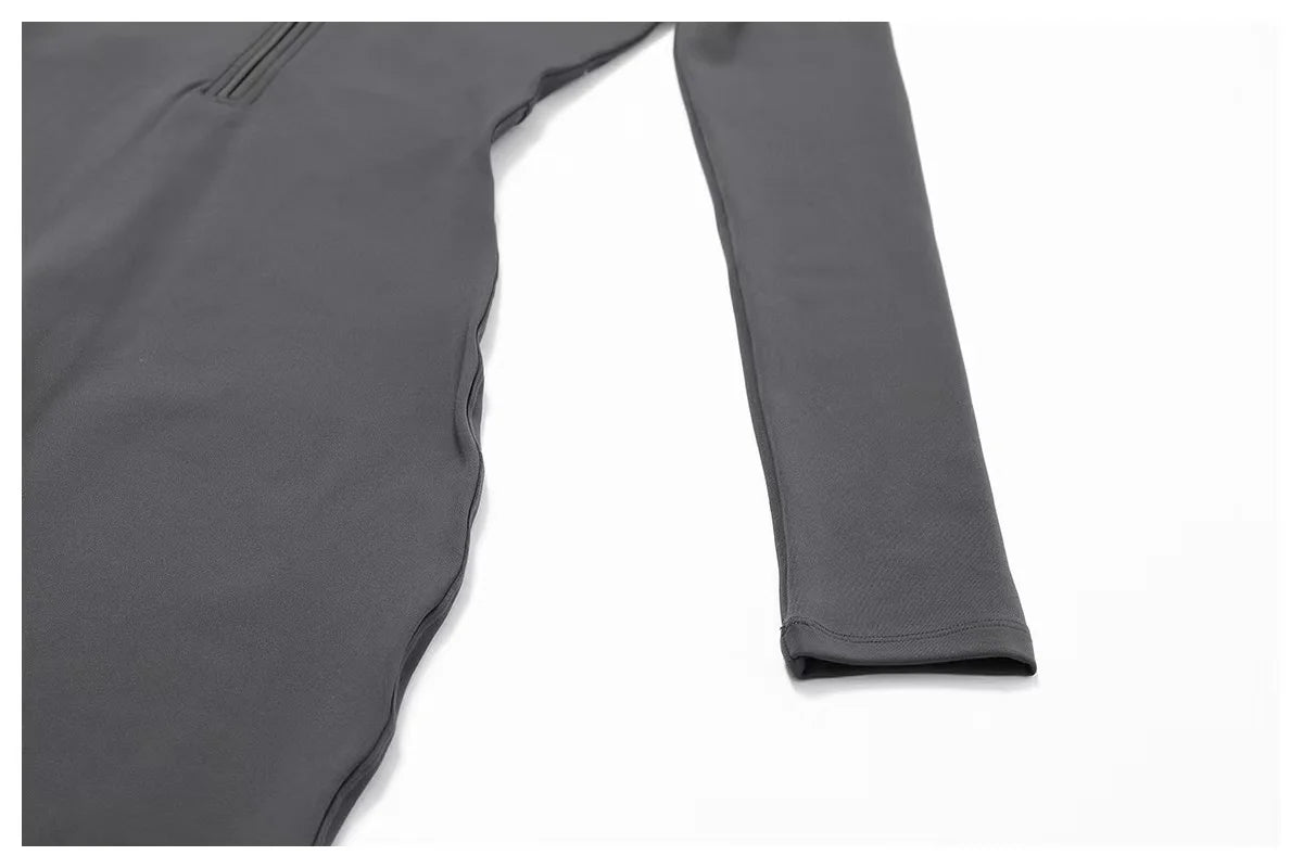 Macacão sem costura outerwear alta elasticidade