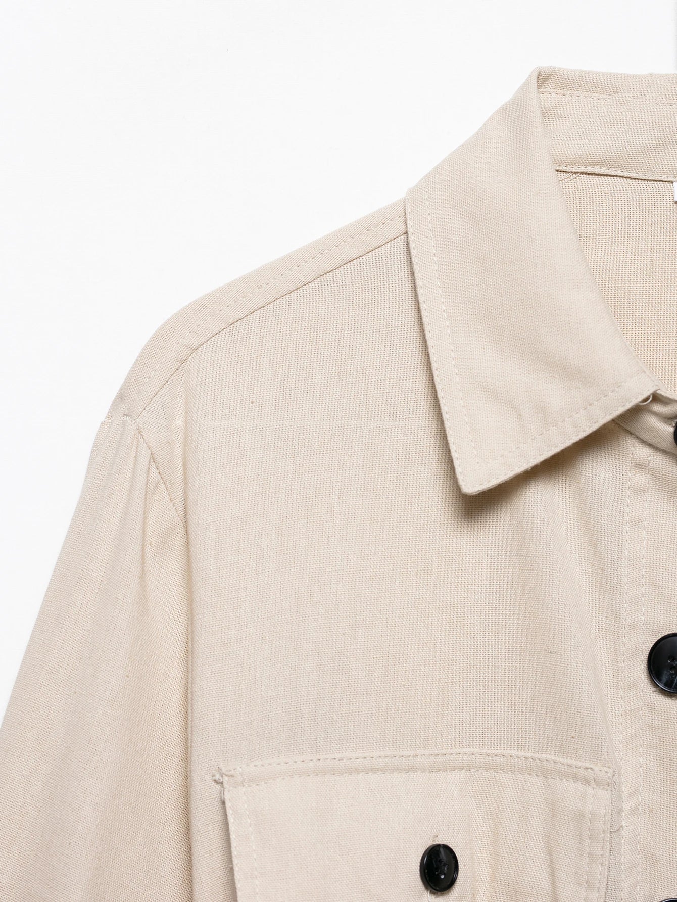 Conjunto Casual Feminino com Cinto, Camisa de Linho e Calça