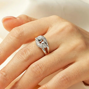 Anel de Luxo – Banhado a Ouro 14k