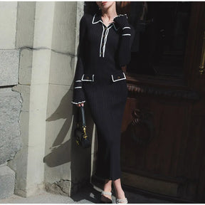 Vestido Tricô Detalhe manga - Novidade