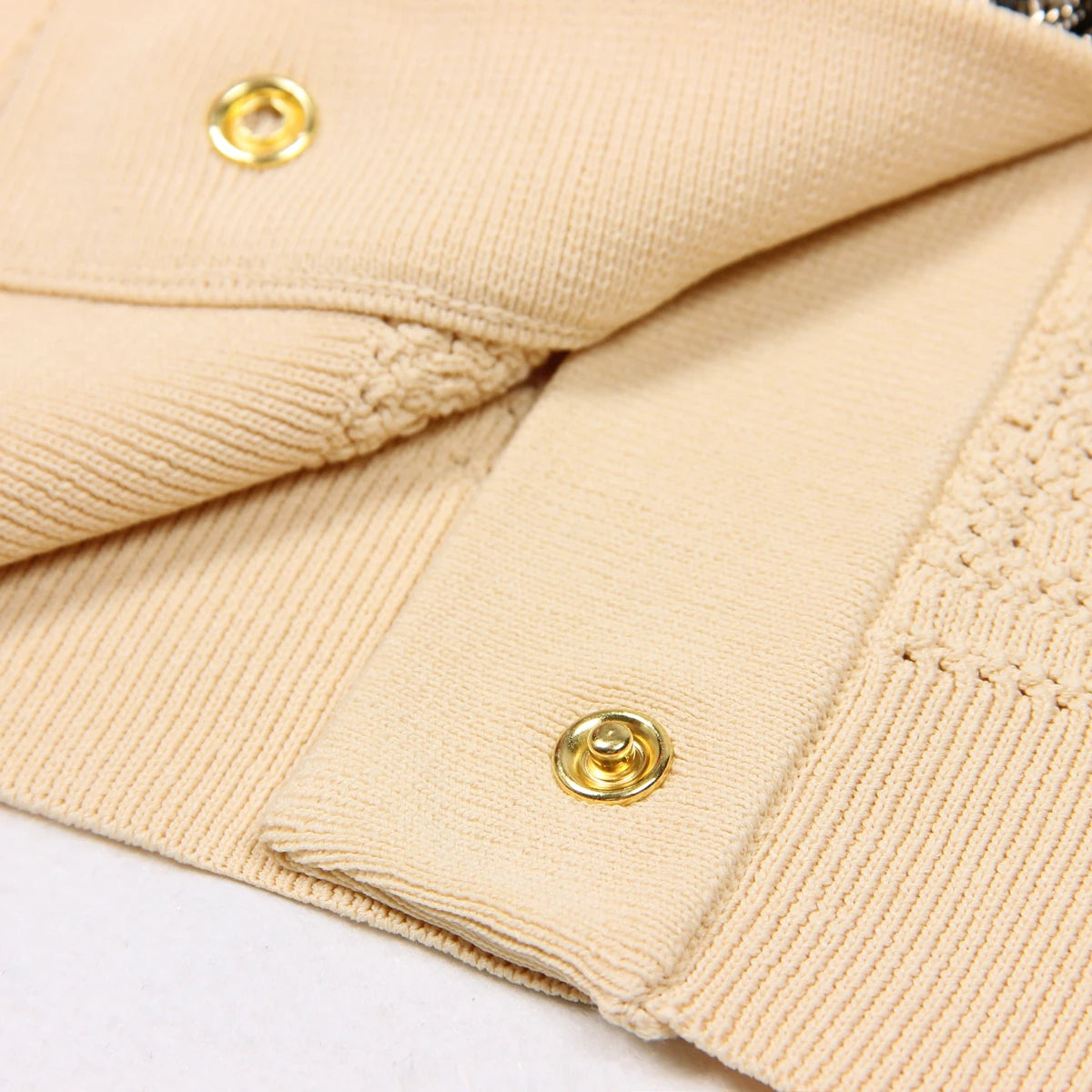 Cardigan Alta costura Com detalhes