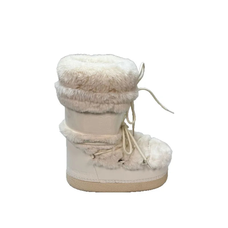 Bota de Inverno Aveludada Antiderrapante- Coleção SKI