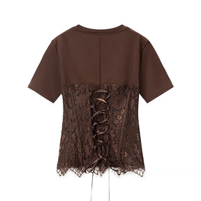 Blusa com Aplicação de Renda