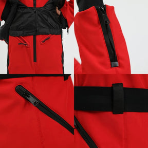 Jaqueta Feminina de Inverno para Ski e Snowboard – impermeável, Capuz e Tecnologia Corta-Vento