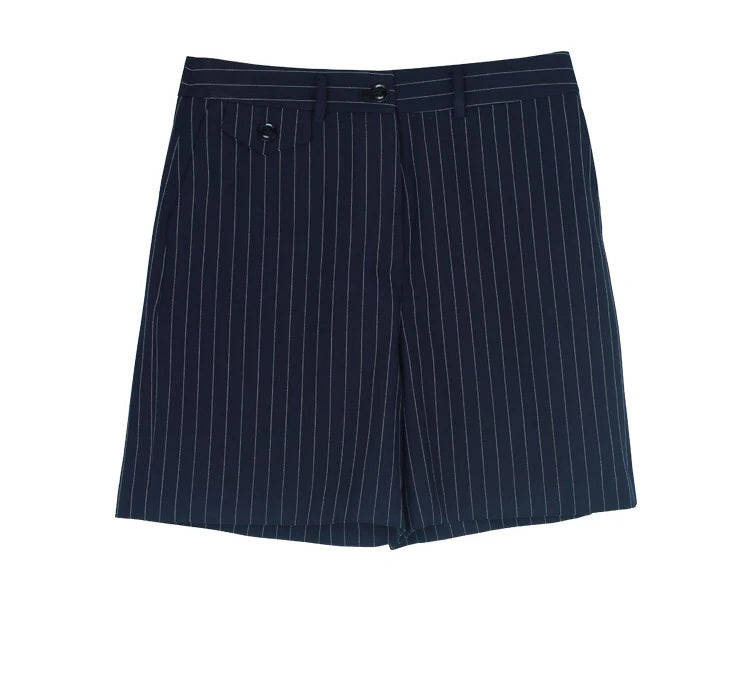 Conjunto Bermuda Risca Giz -  Alfaiataria