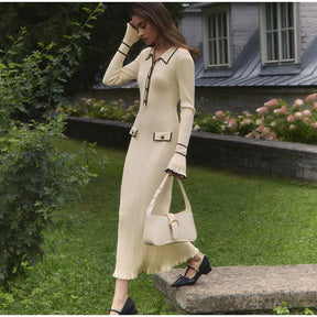 Vestido Tricô Detalhe manga - Novidade