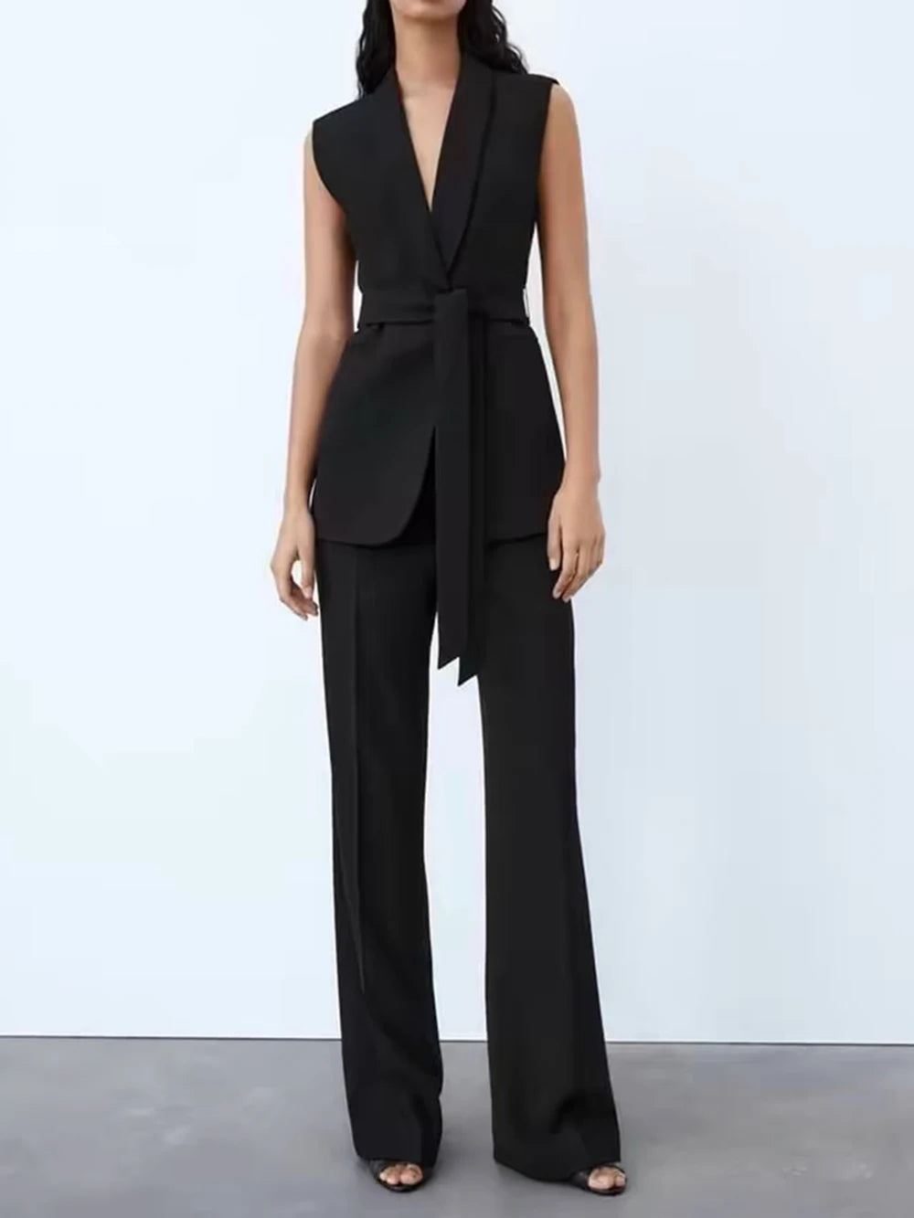 Calça/colete crossover Alfaiataria