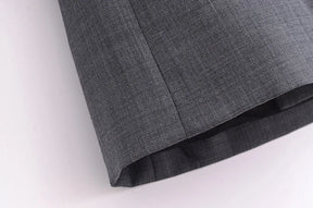 Conjunto Blazer e Saia Alfaiataria - Novidade