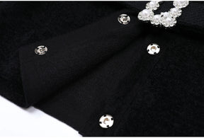 Conjunto Executivo Rosa: Casaco Estruturado e Saia Sereia Midi – Elegância