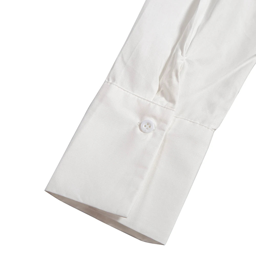 Blusa CHCH Elegante – Gola Clássica e Babados