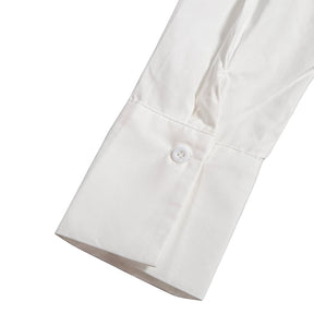 Blusa CHCH Elegante – Gola Clássica e Babados