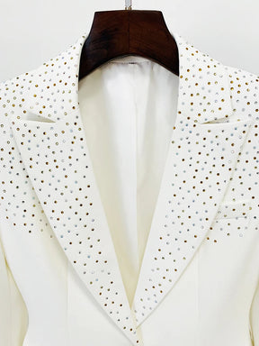 Blazer Alfaiataria Luxo Cristal